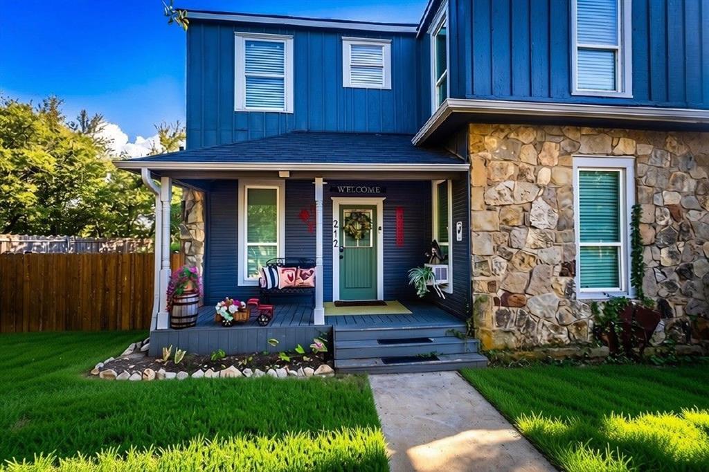 212 Quiten Road Graham, TX 76450 - Photo 3 of 35 Beautiful Modern Farmhouse style home with lovely Front Porch Entry