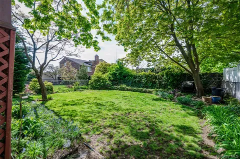 a view of a garden