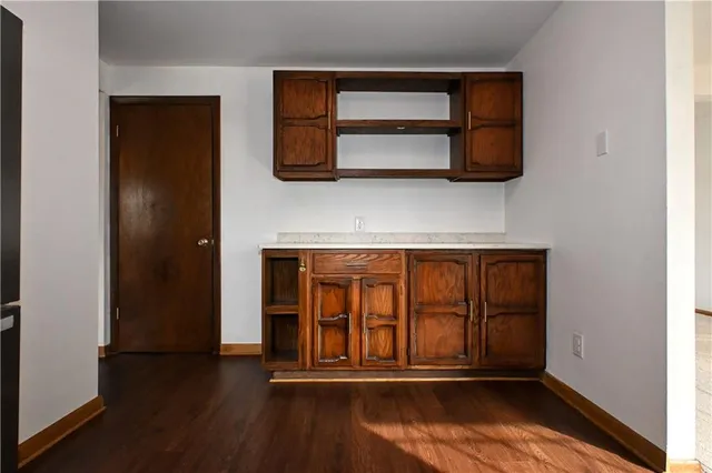 a view of front door