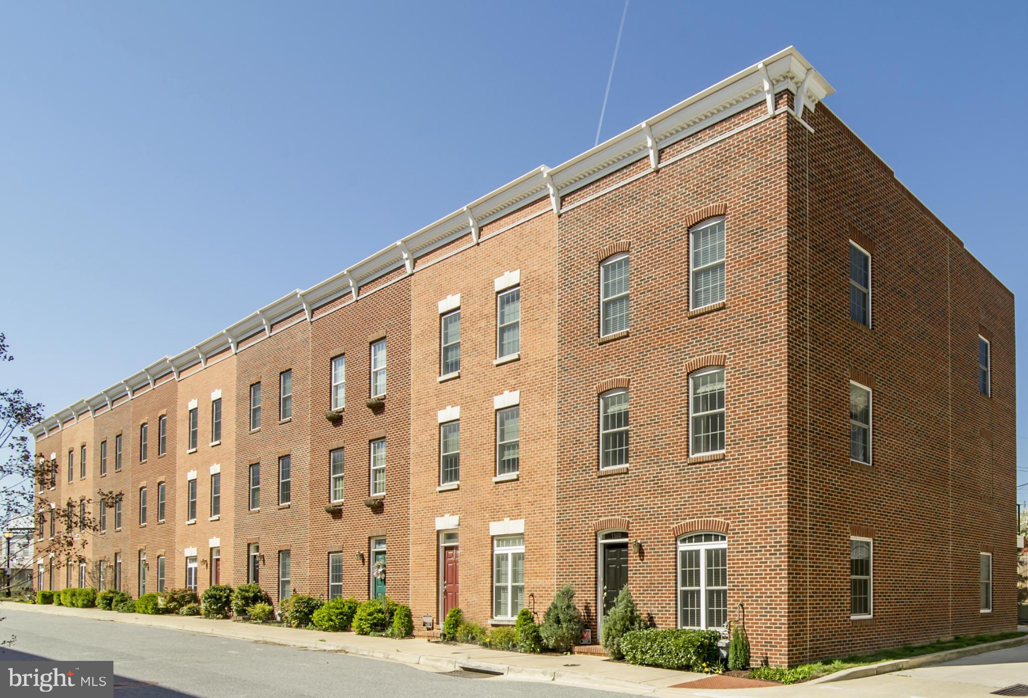 1500 Stack Street Baltimore, MD 21230 - Photo 1 of 27 End Unit With Side Windows For Abundant Light