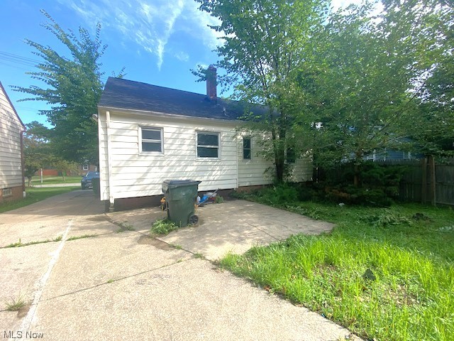4230 Bluestone Road South Euclid, OH 44121 - Photo 34 of 35 Back of property featuring a patio area