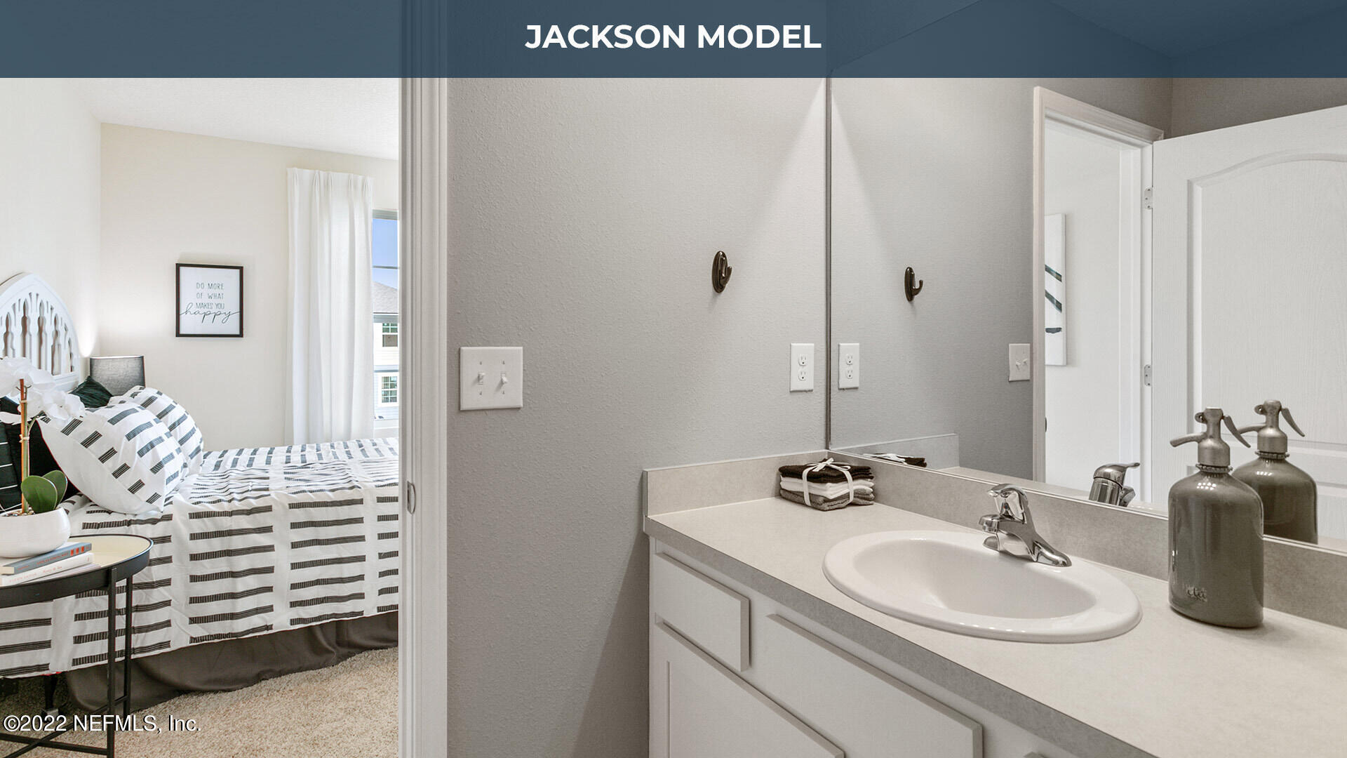 8312 Zenith Circle Jacksonville, FL 32256 - Photo 13 of 25 a bathroom with a sink and a mirror