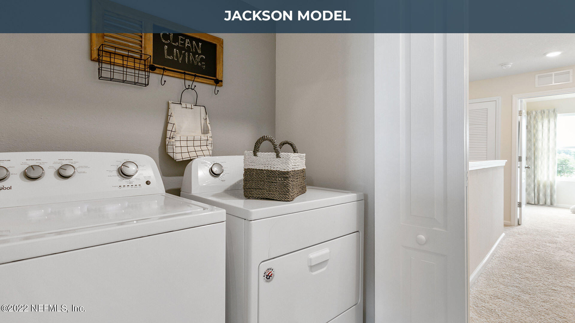 8312 Zenith Circle Jacksonville, FL 32256 - Photo 10 of 25 a utility room with dryer and washer