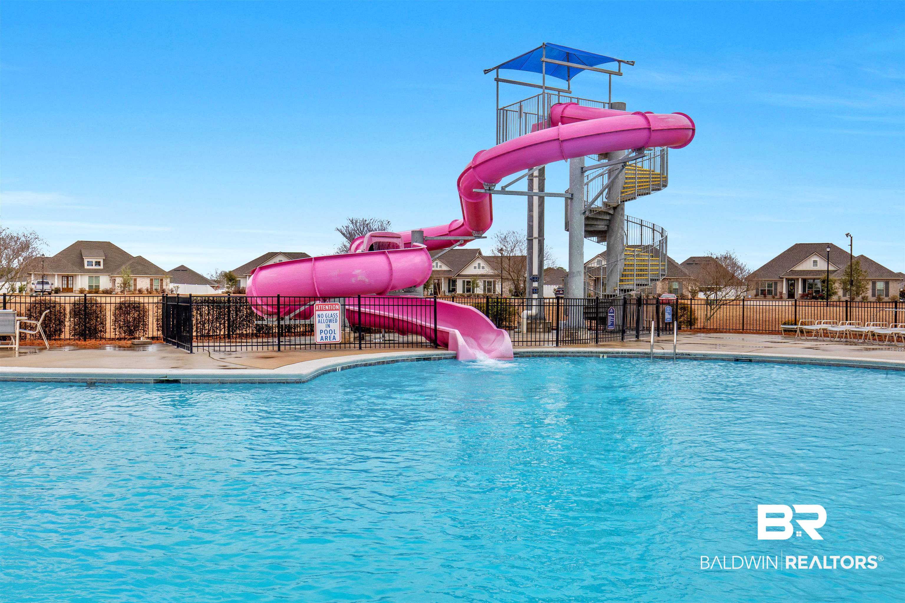 10313 Ruffian Route Daphne, AL 36526 - Photo 35 of 46 View of swimming pool featuring a water slide
