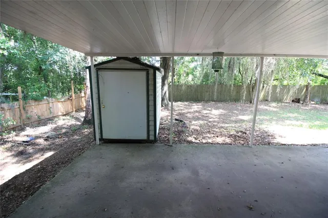 a view of a house with a outdoor space