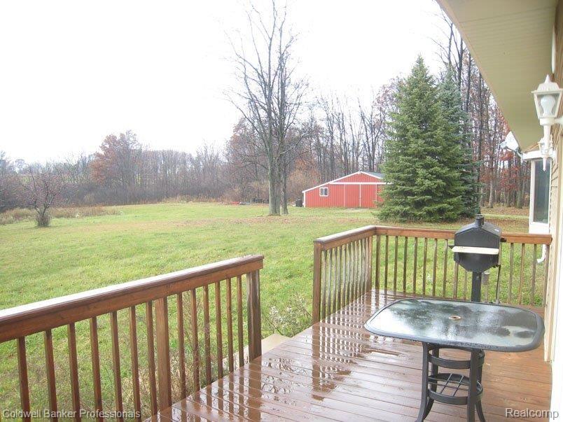 2879 Klam Road Lapeer, MI 48446 - Photo 8 of 11 Rest and Relax...Expansive Deck