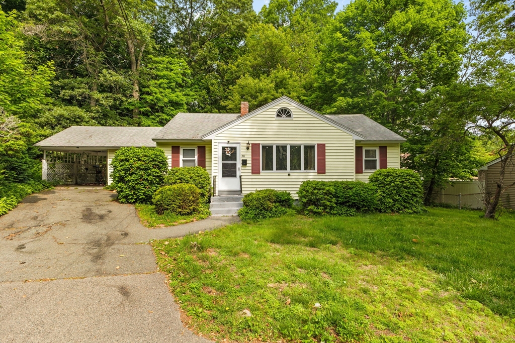 28 Maple Circle Randolph, MA 02368 - Photo 1 of 24 a front view of a house with a yard