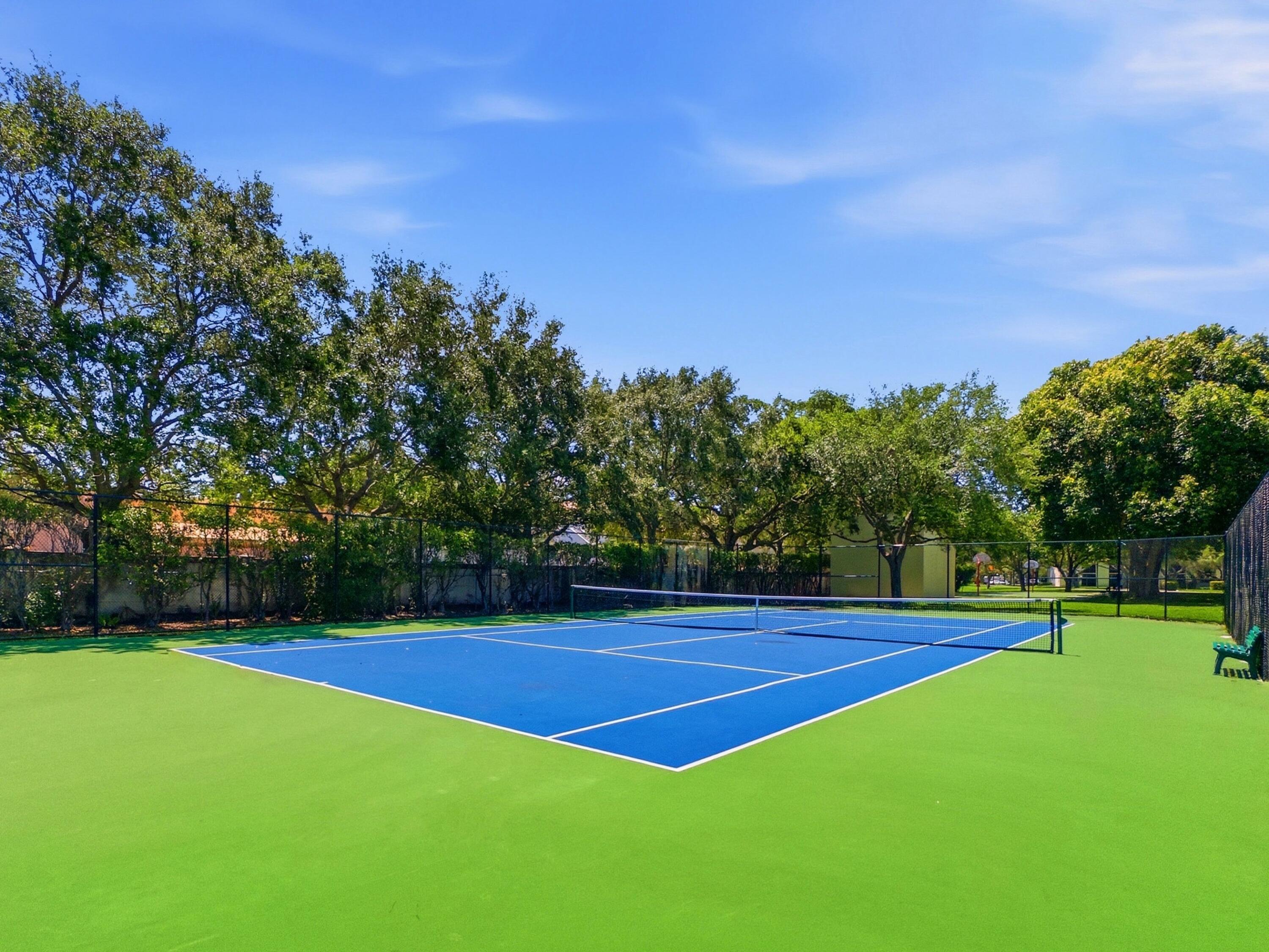 321 Norwood Terrace, Unit N221 Boca Raton, FL 33431 - Photo 35 of 36 Clubhouse Tennis Court