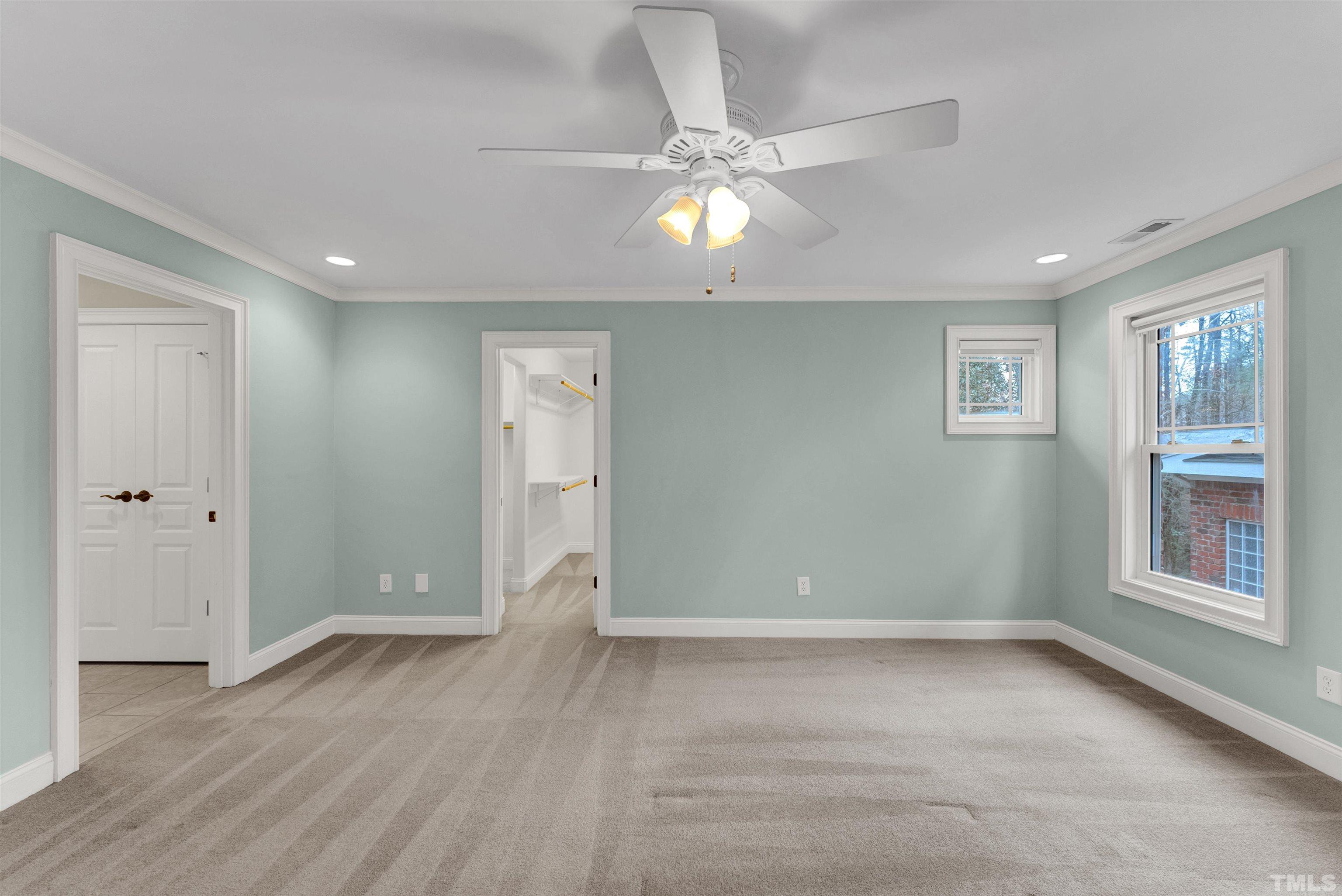 1201 Town Side Drive Apex, NC 27502 - Photo 21 of 40 a view of an empty room with a window