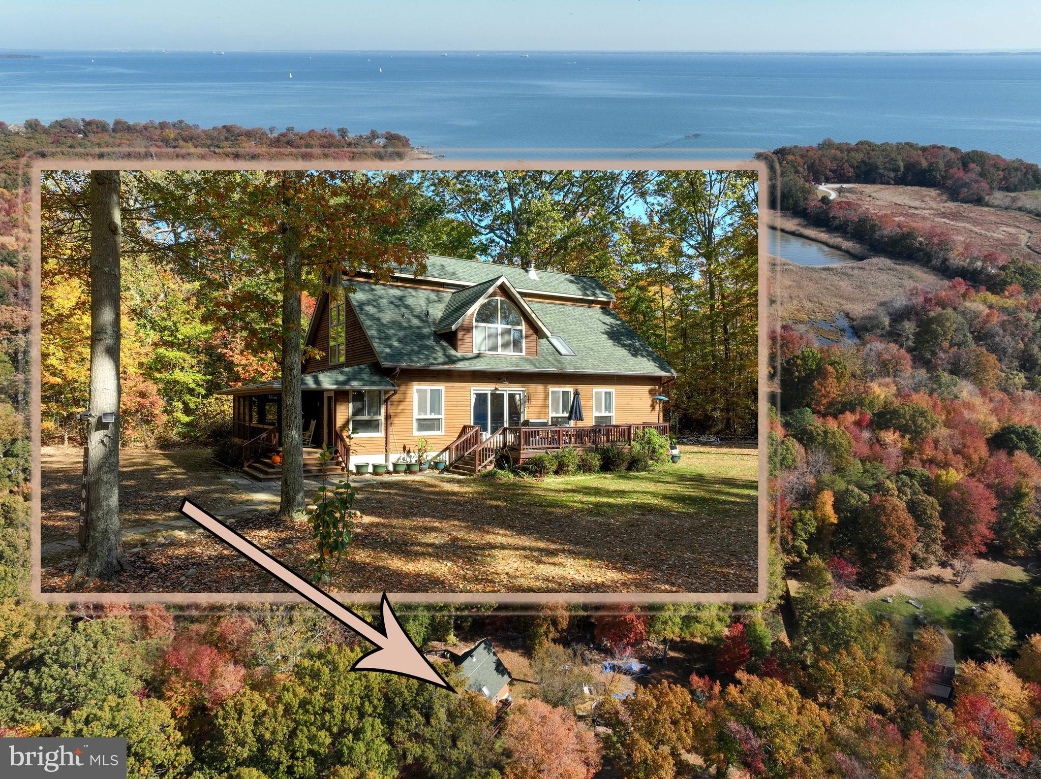 4921 Idlewilde Road Shady Side, MD 20764 - Photo 1 of 58 Cathedral Lodge-Style Home Just Off the Bay