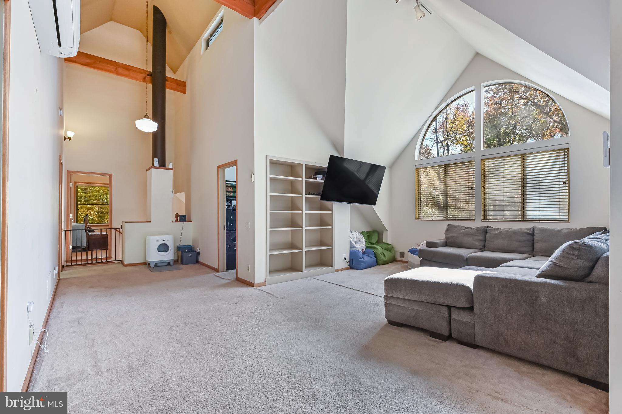 4921 Idlewilde Road Shady Side, MD 20764 - Photo 42 of 58 Soaring Palladian Windows & Built-In Bookcases