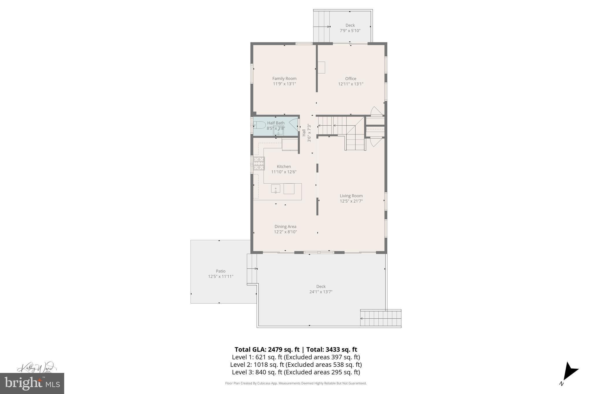 122 Shore Road Arnold, MD 21012 - Photo 67 of 70 Floor Plan: Main Level (Level 2)