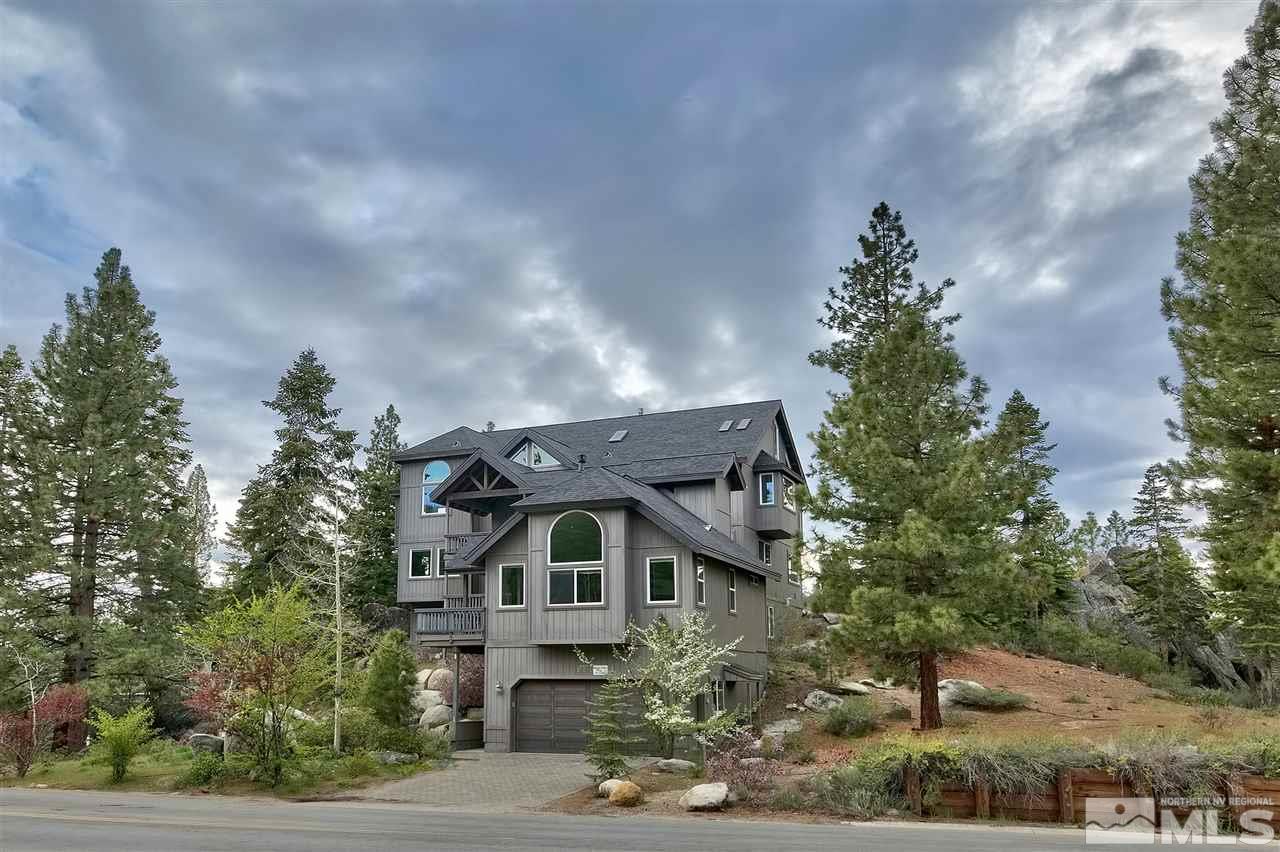 230 Chimney Rock Road Stateline, NV 89449 - Photo 1 of 25 an aerial view of a house with a yard