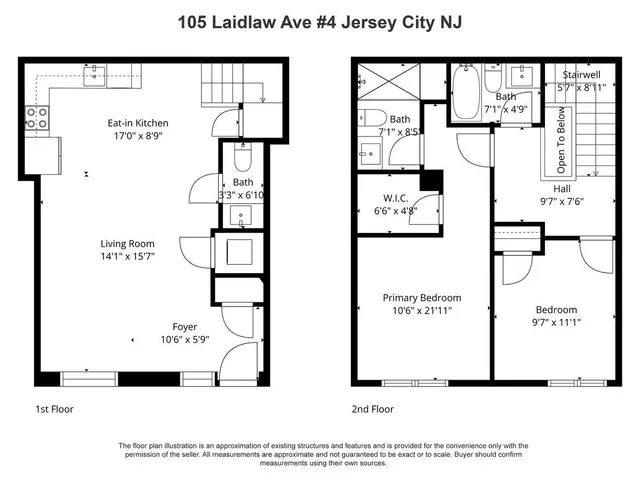 $799,000 | 105 Laidlaw Avenue, Unit 4, Jersey City, NJ 07306