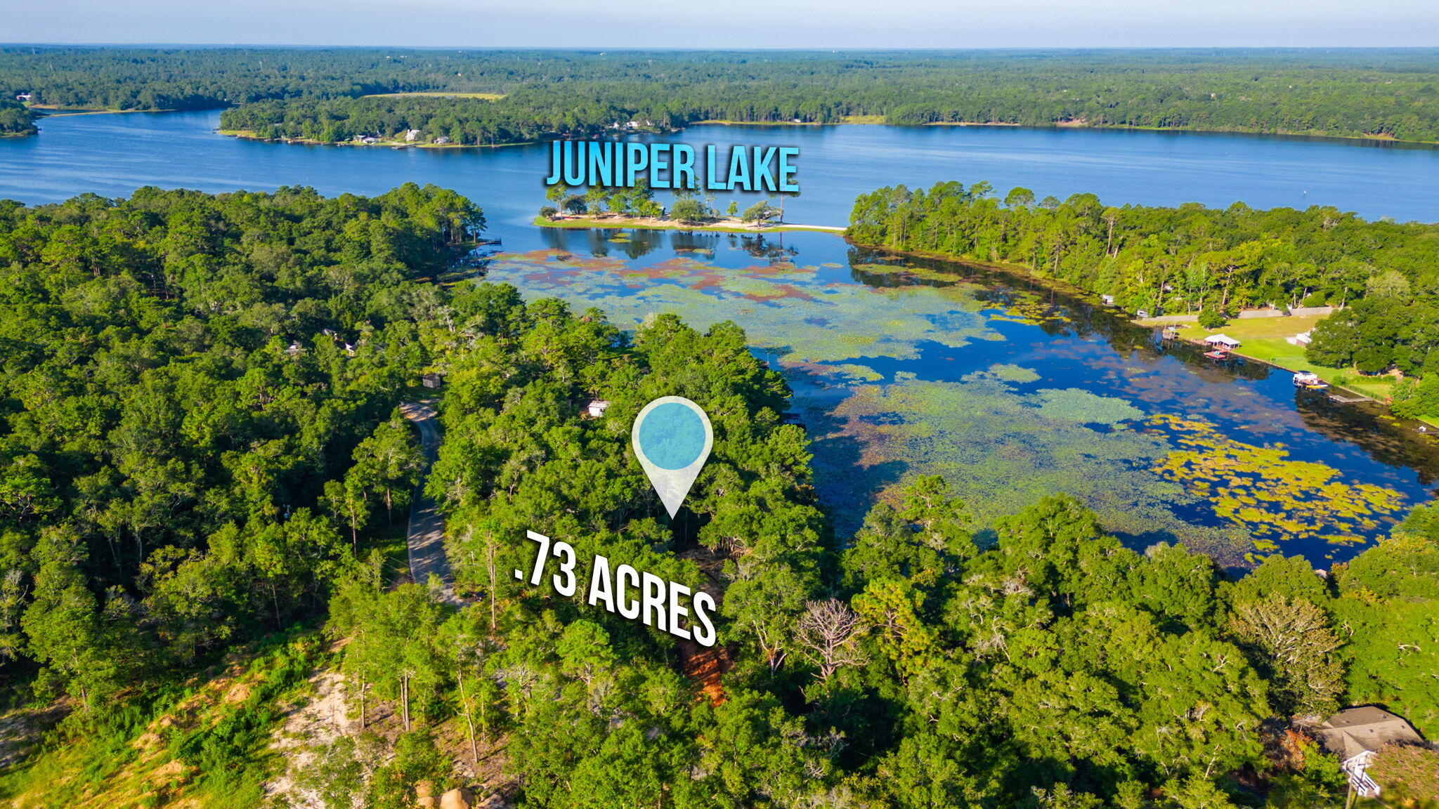 615 Squirrel Road DeFuniak Springs, FL 32433 - Photo 3 of 9 a view of a lake with a mountain