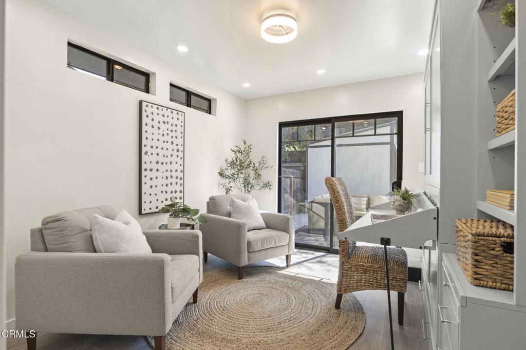 240 North Padre Juan Avenue Ojai, CA 93023 - Photo 14 of 50 a living room with furniture and a large window