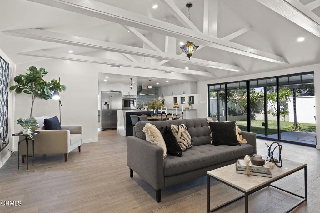 240 North Padre Juan Avenue Ojai, CA 93023 - Photo 2 of 50 a living room with furniture and a large window
