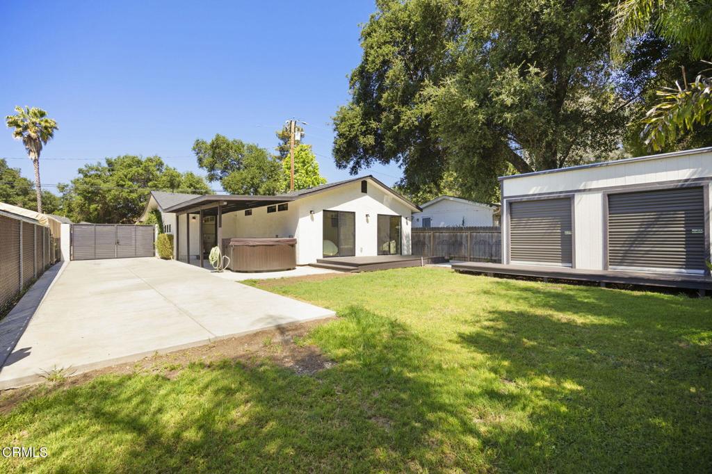 240 North Padre Juan Avenue Ojai, CA 93023 - Photo 29 of 50 a house view with a garden space