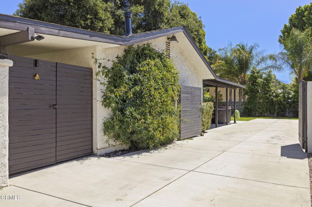240 North Padre Juan Avenue Ojai, CA 93023 - Photo 38 of 50 a backyard of a house with lots of green space