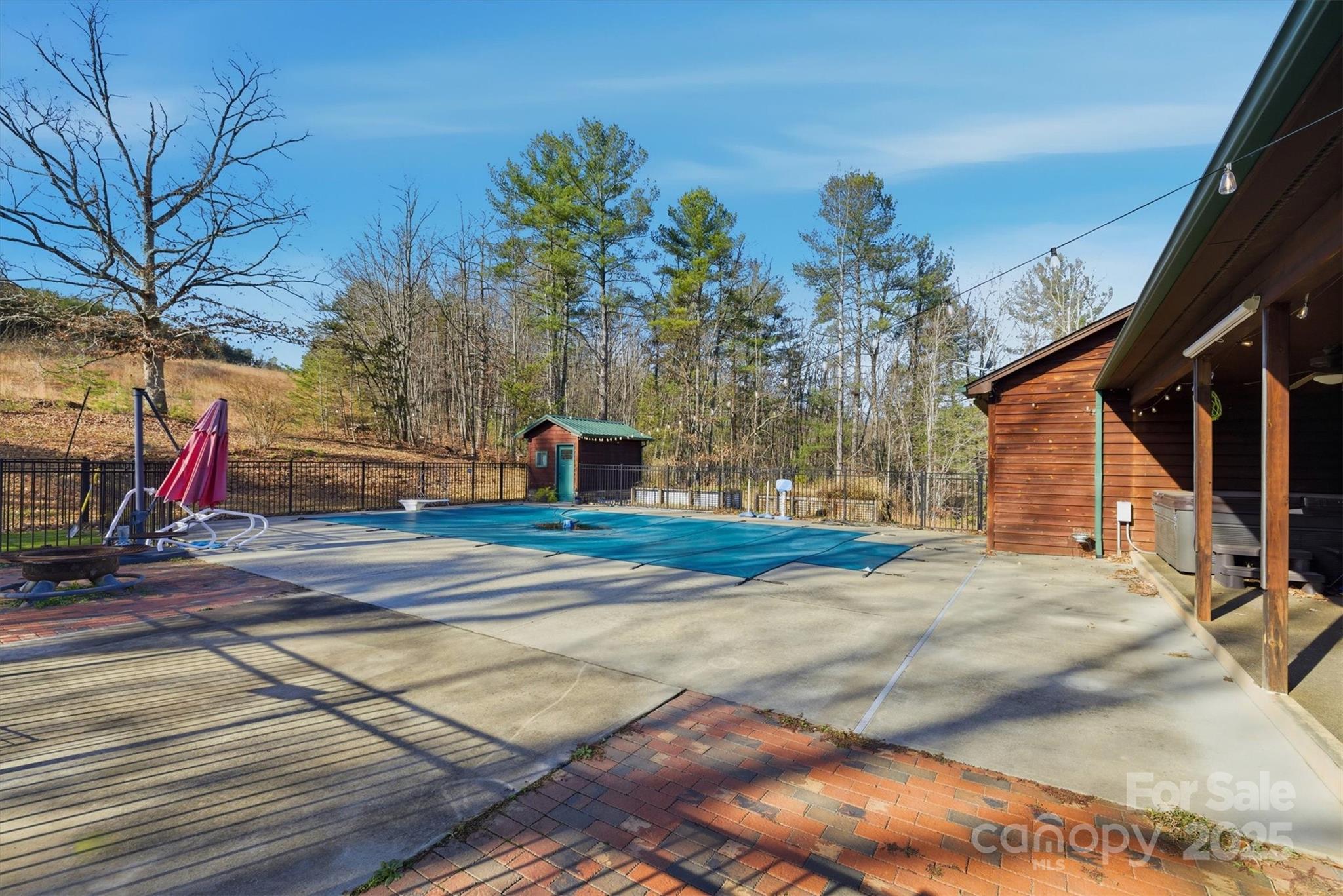 5341 Reese Store Avenue Morganton, NC 28655 - Photo 12 of 45 a view of outdoor space and basketball court