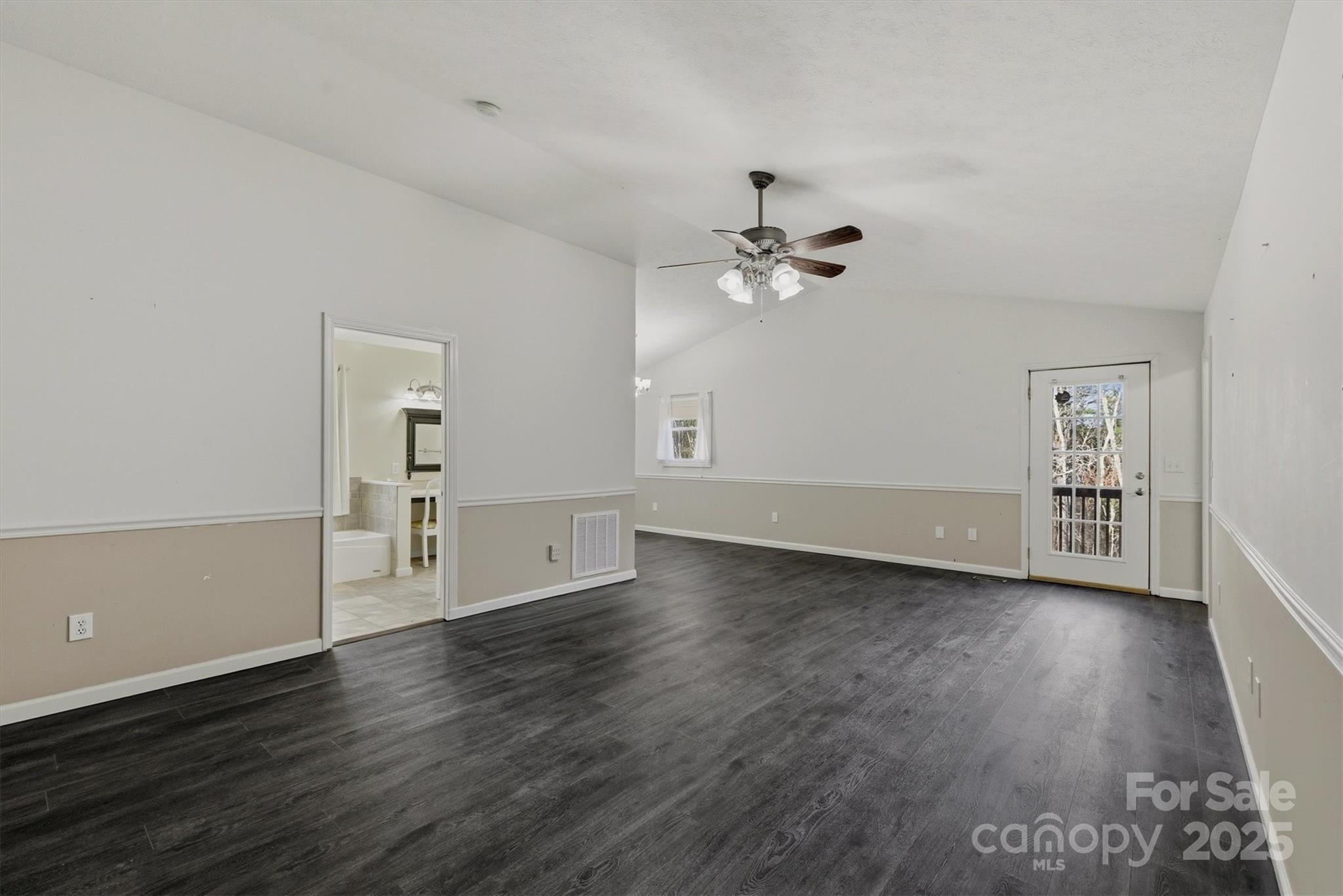 5341 Reese Store Avenue Morganton, NC 28655 - Photo 23 of 45 a view of a room with wooden floor and ceiling fan