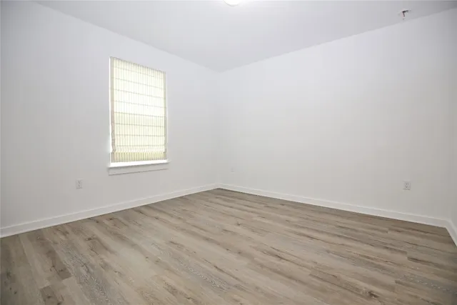 a view of a back yard of the house