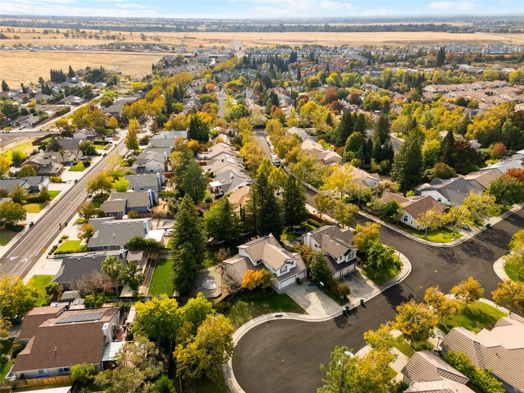 2673 Lakewest Drive Chico, CA 95928 - Photo 21 of 26 an aerial view of residential houses with outdoor space
