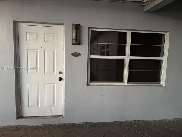 a view of outdoor space with seating area