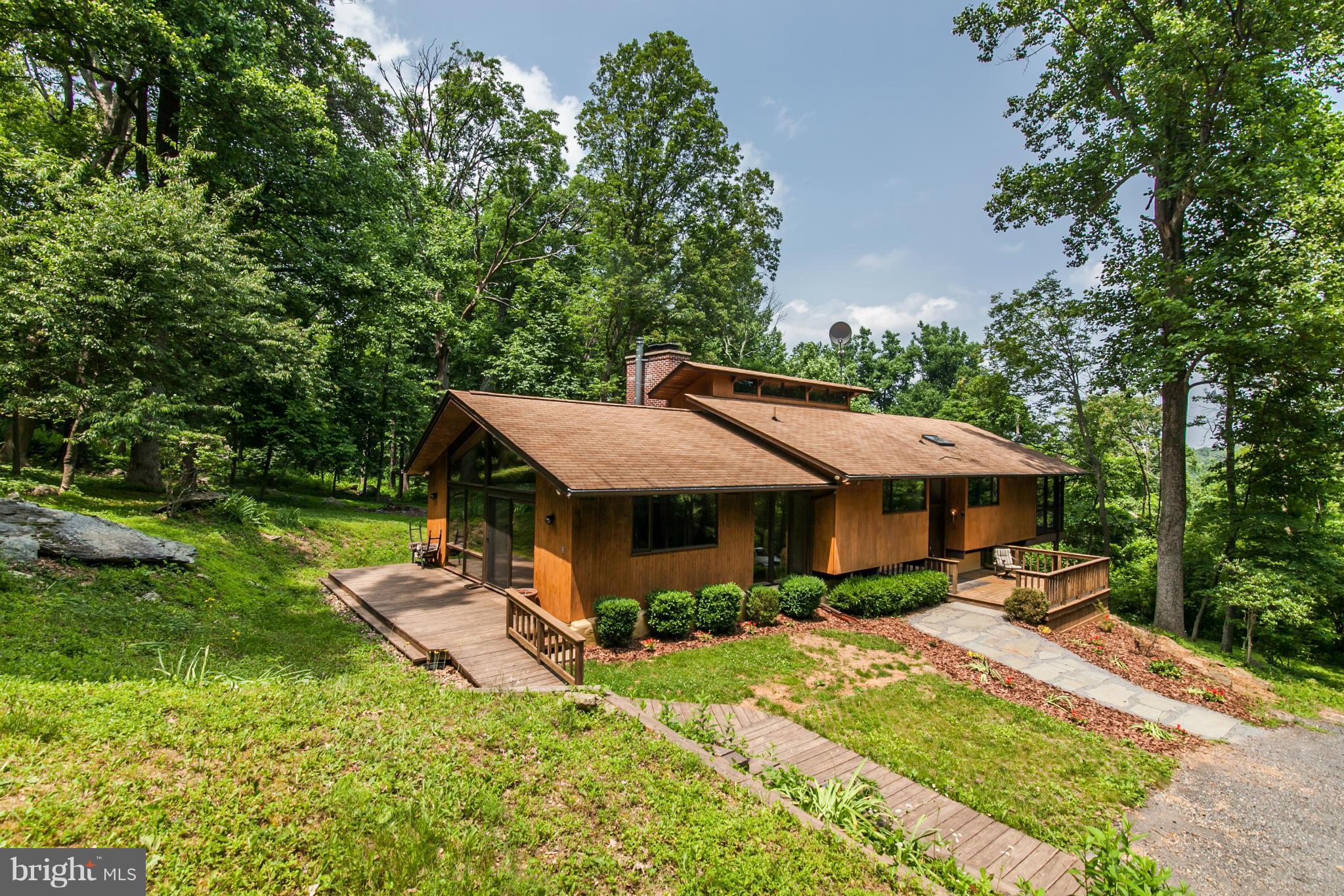 19285 Blue Ridge Mountain Road Bluemont, VA 20135 - Photo 1 of 30 Exterior (Front)