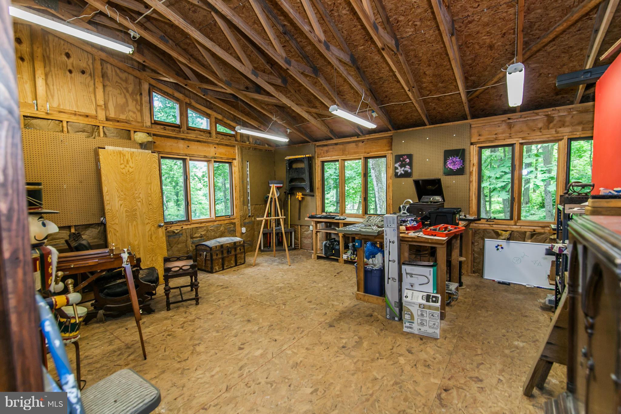 19285 Blue Ridge Mountain Road Bluemont, VA 20135 - Photo 21 of 30 Garage Workshop