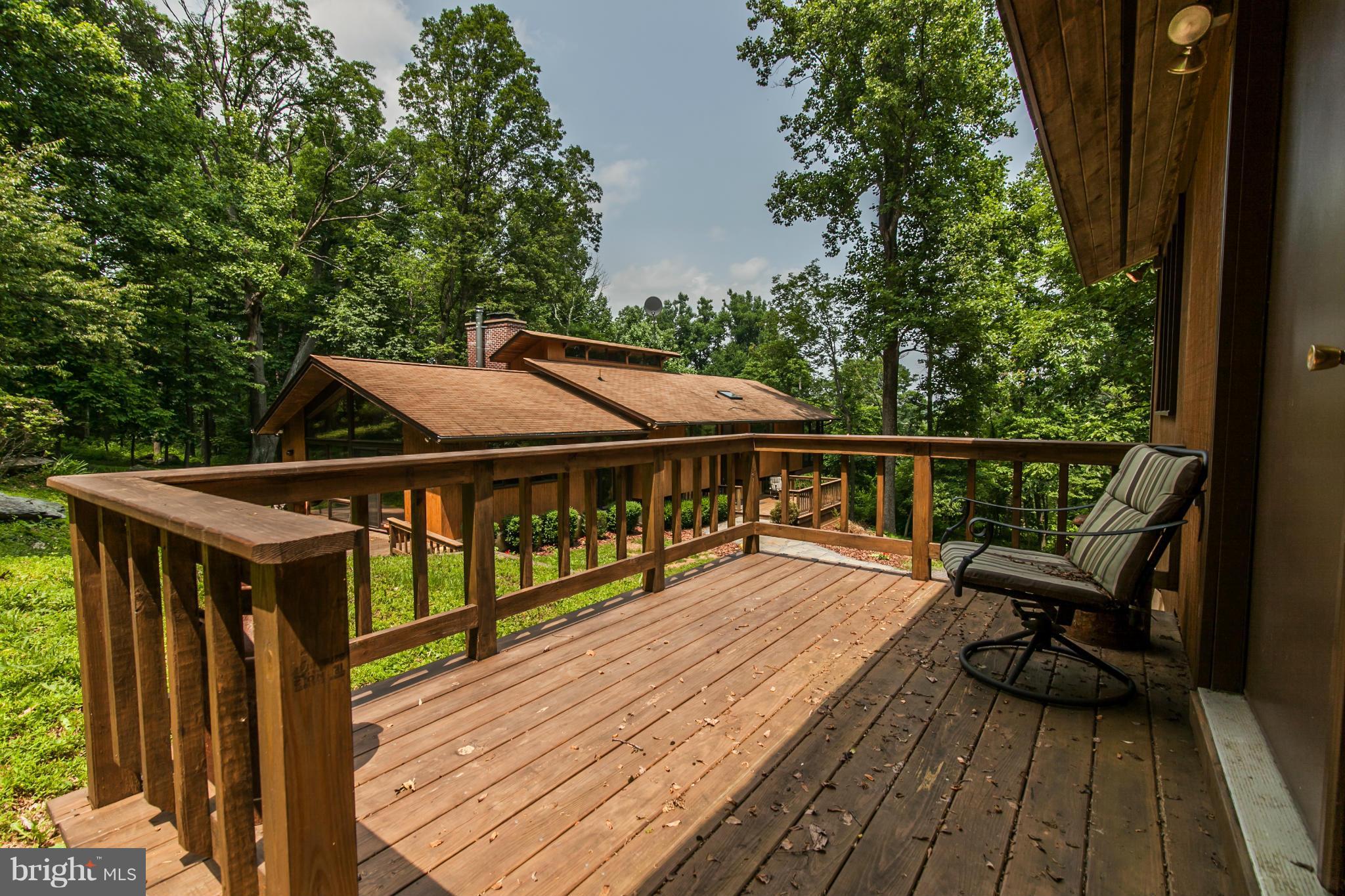 19285 Blue Ridge Mountain Road Bluemont, VA 20135 - Photo 29 of 30 Deck view