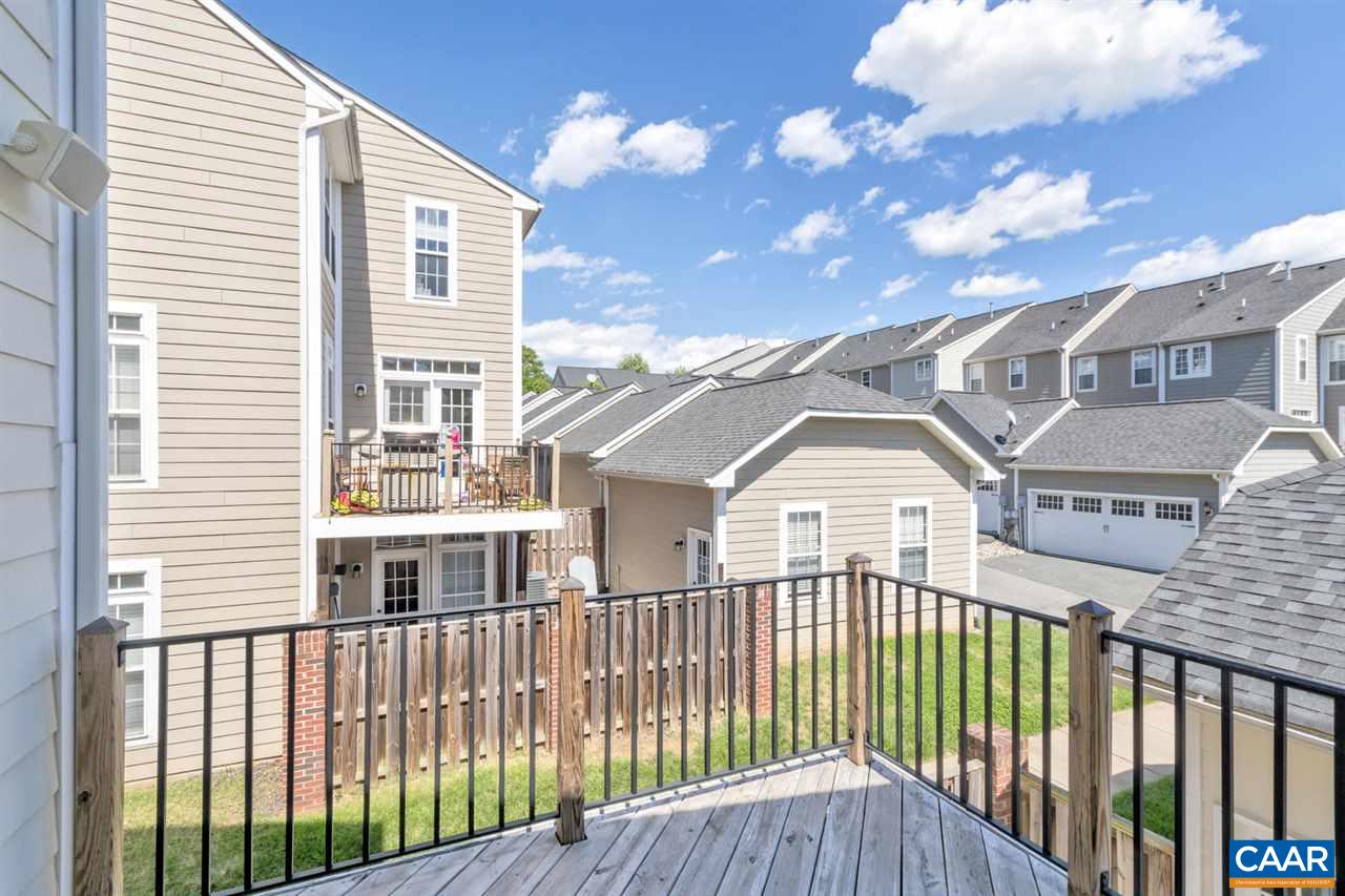 918 Rainier Road Charlottesville, VA 22903 - Photo 4 of 26 Unlike interior unit townhouses, the deck actually feels like a deck, super open and enough room for deck chairs, umbrella & table, and gas or smoking grill!