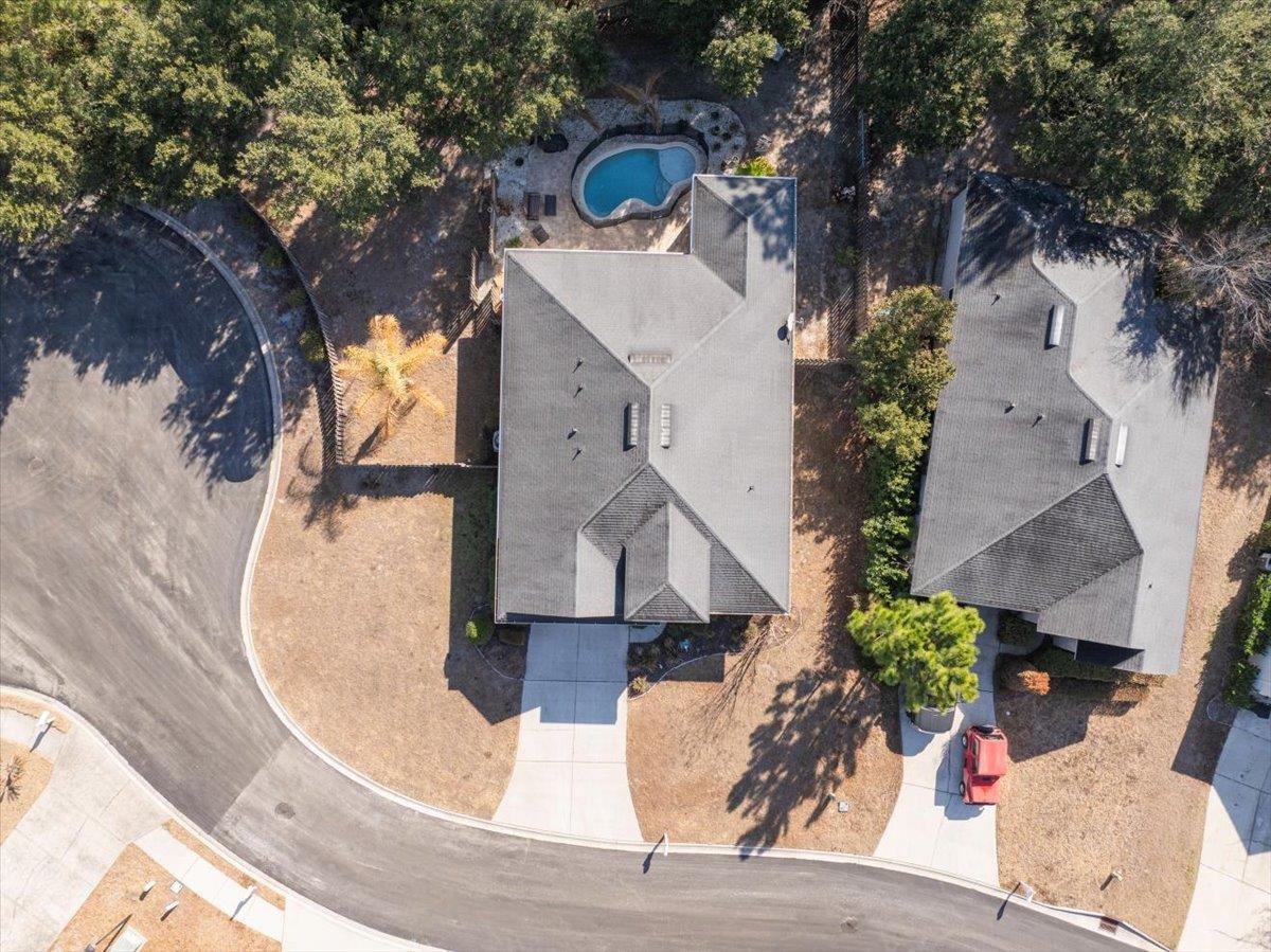 144 Litke Lane St. Augustine, FL 32086 - Photo 41 of 45 an aerial view of a house with garden space and street view