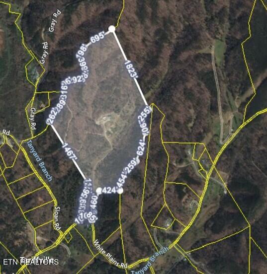 351 White Plains Road Vonore, TN 37885 - Photo 2 of 15 plat of 98 acres