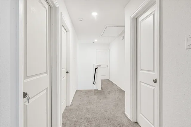 a view of a bathroom with a shower