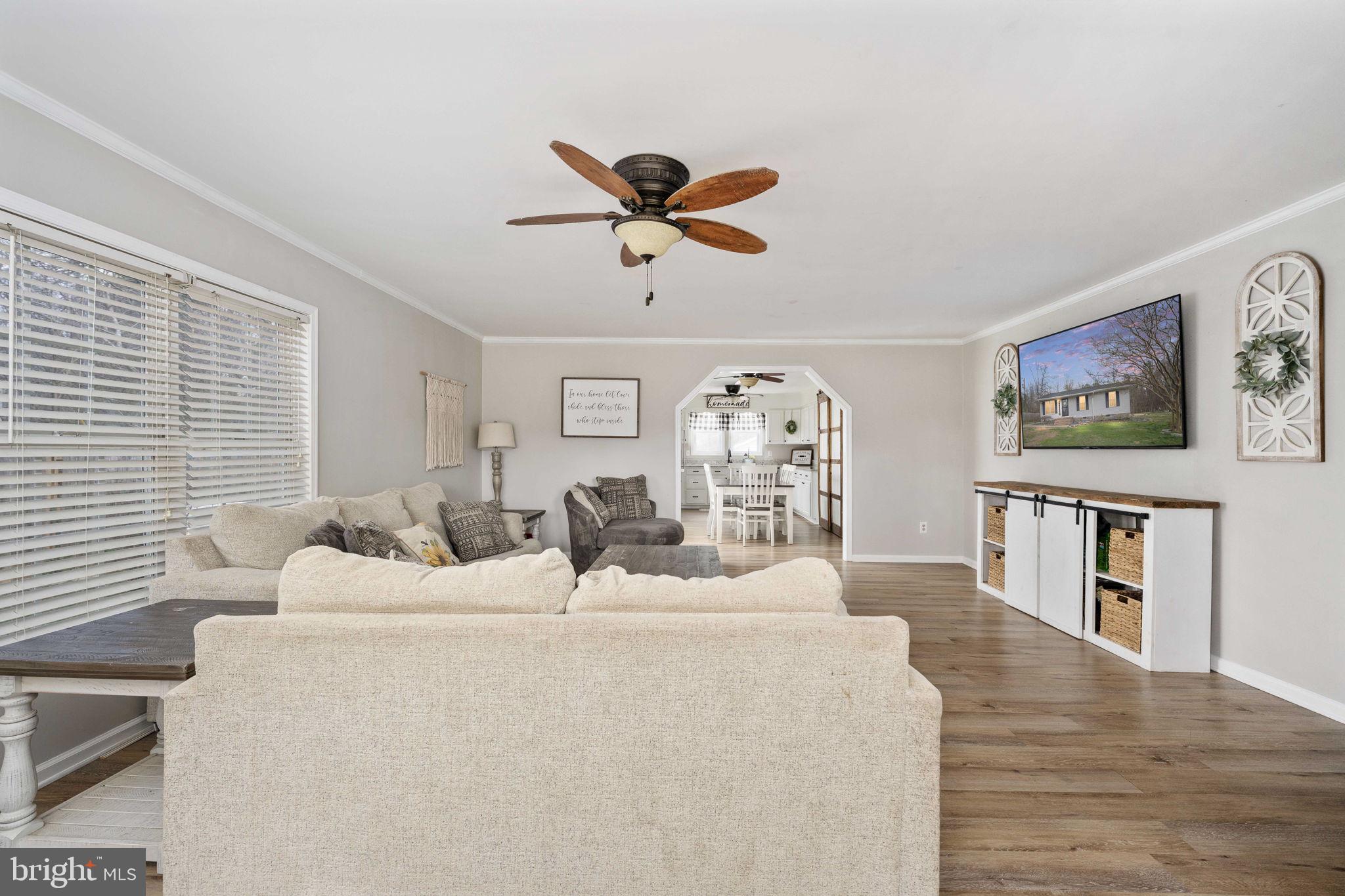 371 Greenbank Road Fredericksburg, VA 22406 - Photo 11 of 54 a living room with furniture and a window