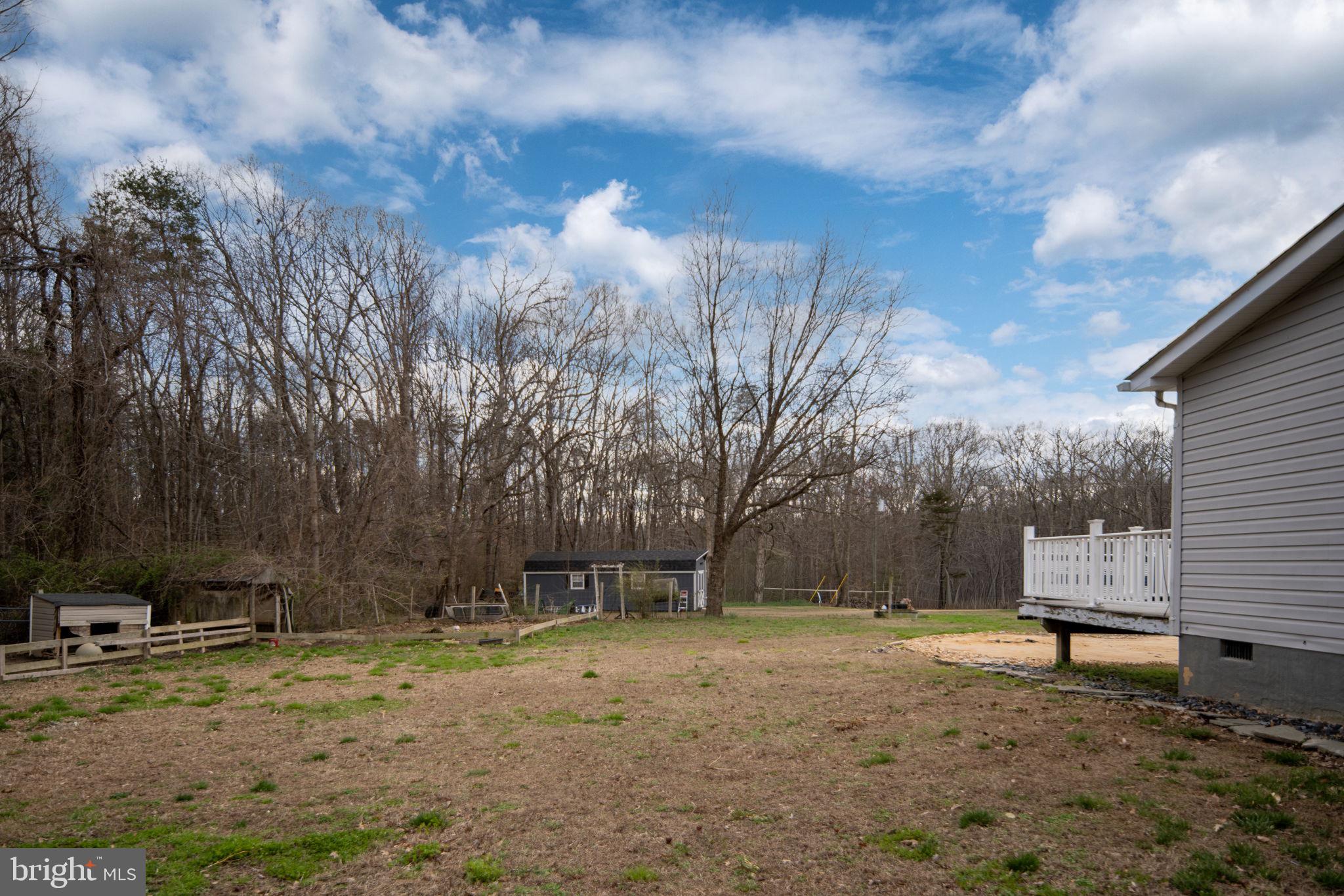371 Greenbank Road Fredericksburg, VA 22406 - Photo 40 of 54 a view of a yard with wooden fence