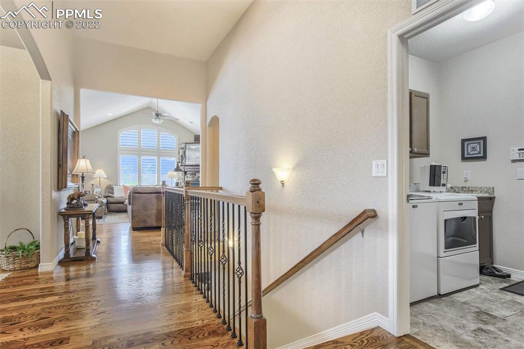 12410 Salmon Point Colorado Springs, CO 80921 - Photo 16 of 49 a view of a kitchen from the hallway