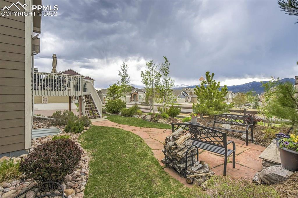 12410 Salmon Point Colorado Springs, CO 80921 - Photo 46 of 49 a view of a chairs and table in the patio