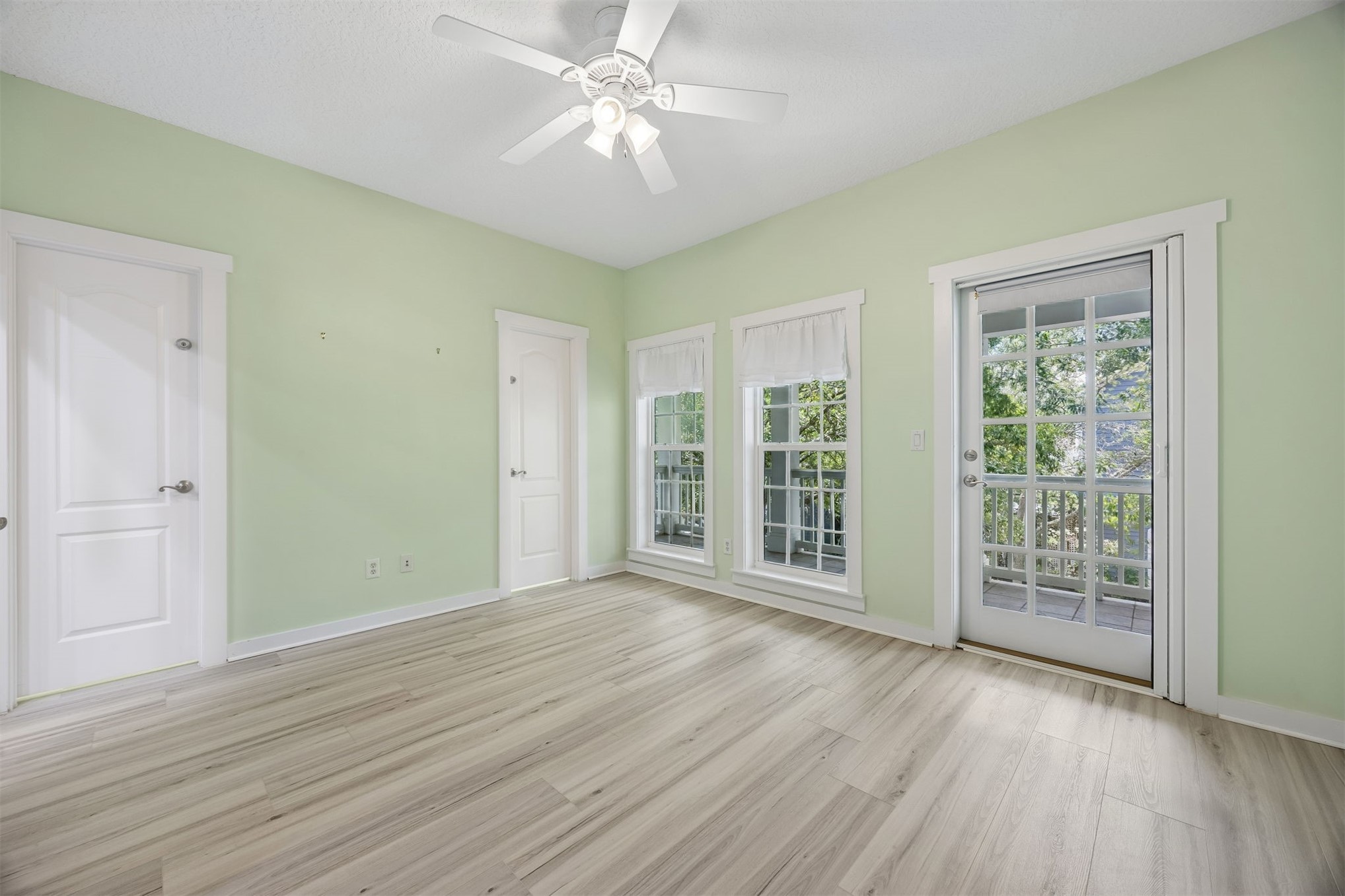 1855 Perimeter Park Road West Fernandina Beach, FL 32034 - Photo 38 of 83 Level 2 Guest Bedroom 2 with a large closet and front porch access.