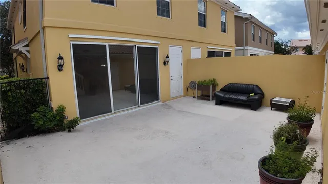 a view of a garage with storage