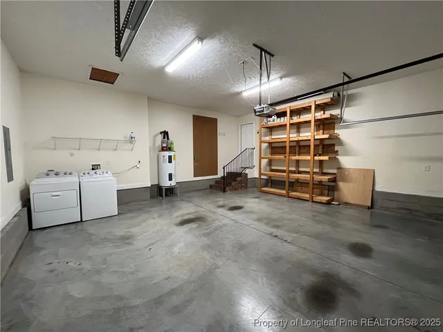 a view of a storage & utility room