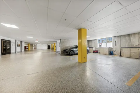 a front view of a building