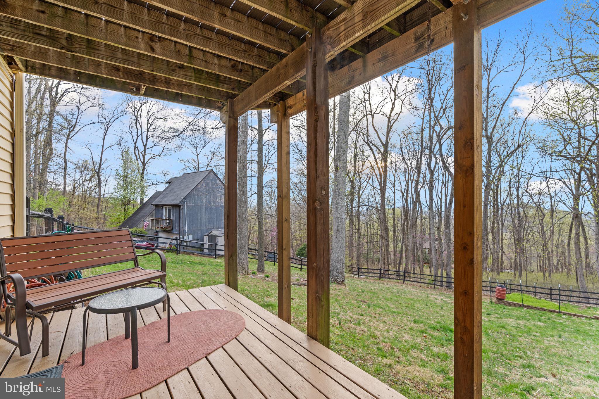 519 Delicious Road Linden, VA 22642 - Photo 22 of 27 Walkout to Basement Deck