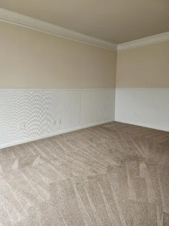 a view of empty room