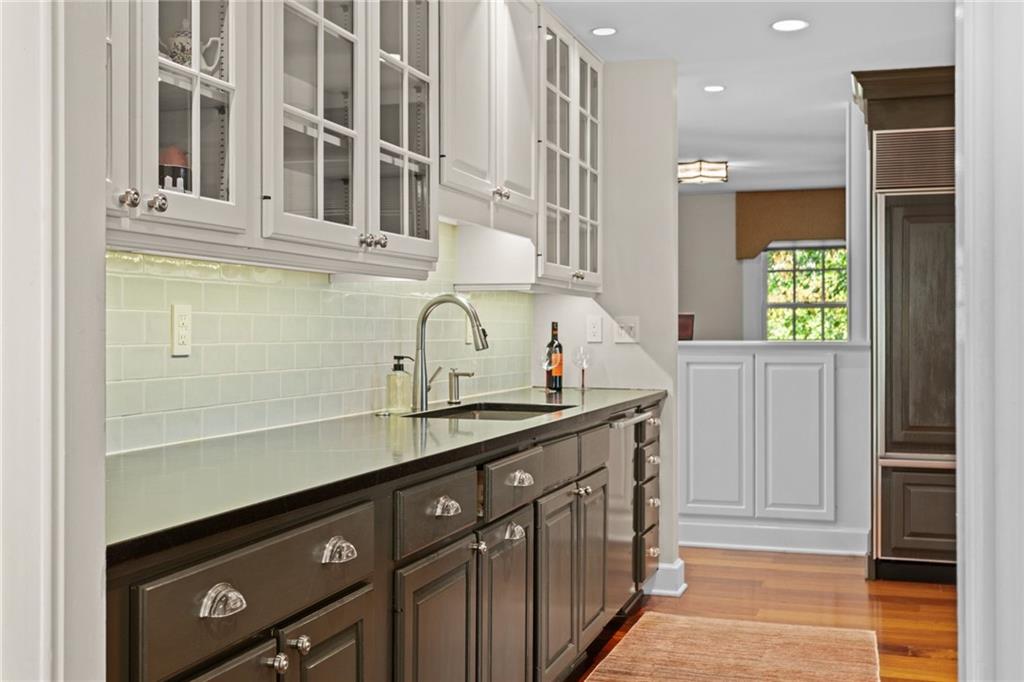 73 Stonedale Road Sewickley, PA 15143 - Photo 16 of 50 a kitchen with stainless steel appliances granite countertop a sink and cabinets