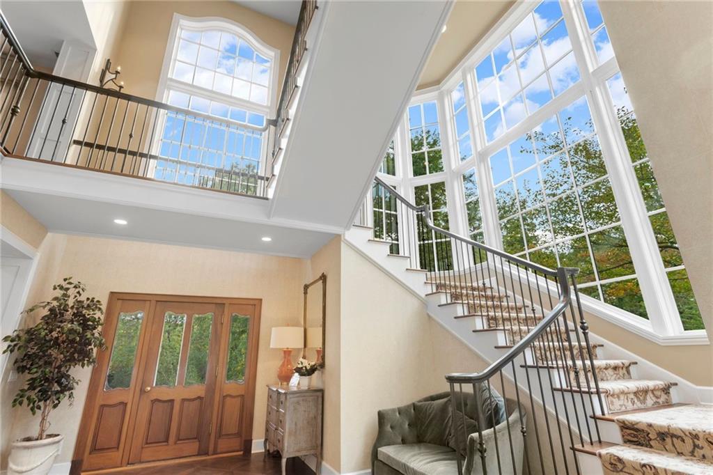 73 Stonedale Road Sewickley, PA 15143 - Photo 5 of 50 a view of staircase with large window