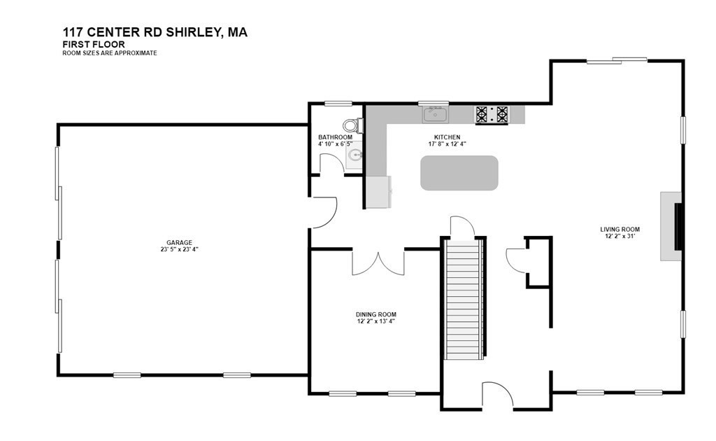 117 Center Road Shirley, MA 01464 - Photo 41 of 42 a picture of a bathroom with a shower