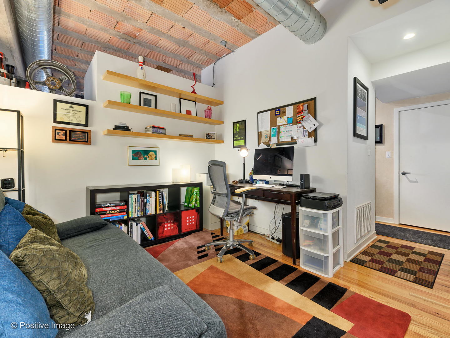 Undisclosed Address Chicago, IL 60616 - Photo 15 of 18 a bedroom with furniture and a window