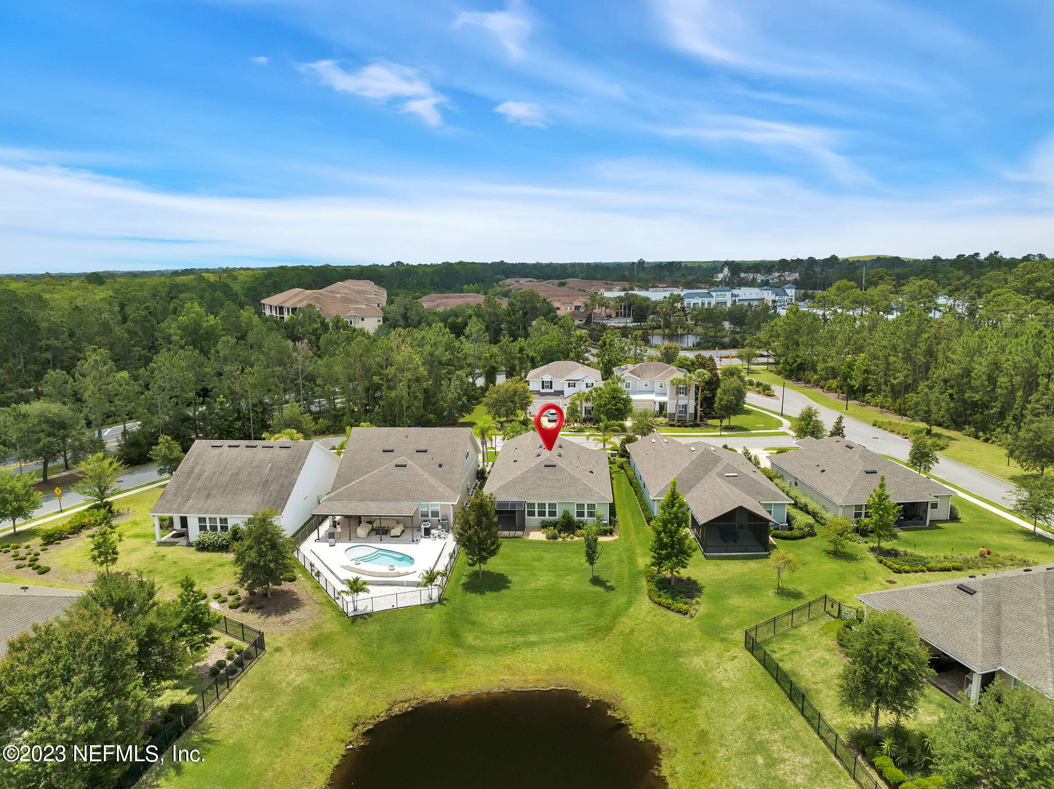 39 Lakefront Lane St. Augustine, FL 32095 - Photo 37 of 66 View of the home with Pond